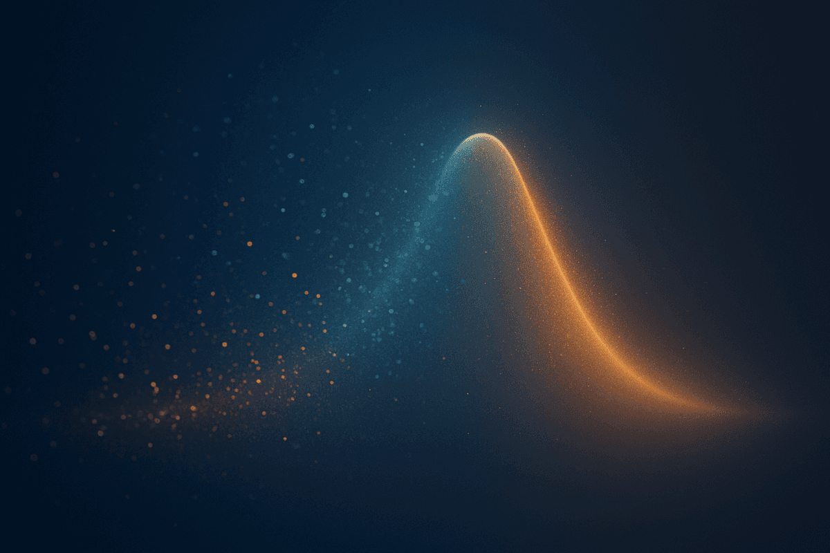 Illustration representing the shift from public prediction markets to private prediction engines.